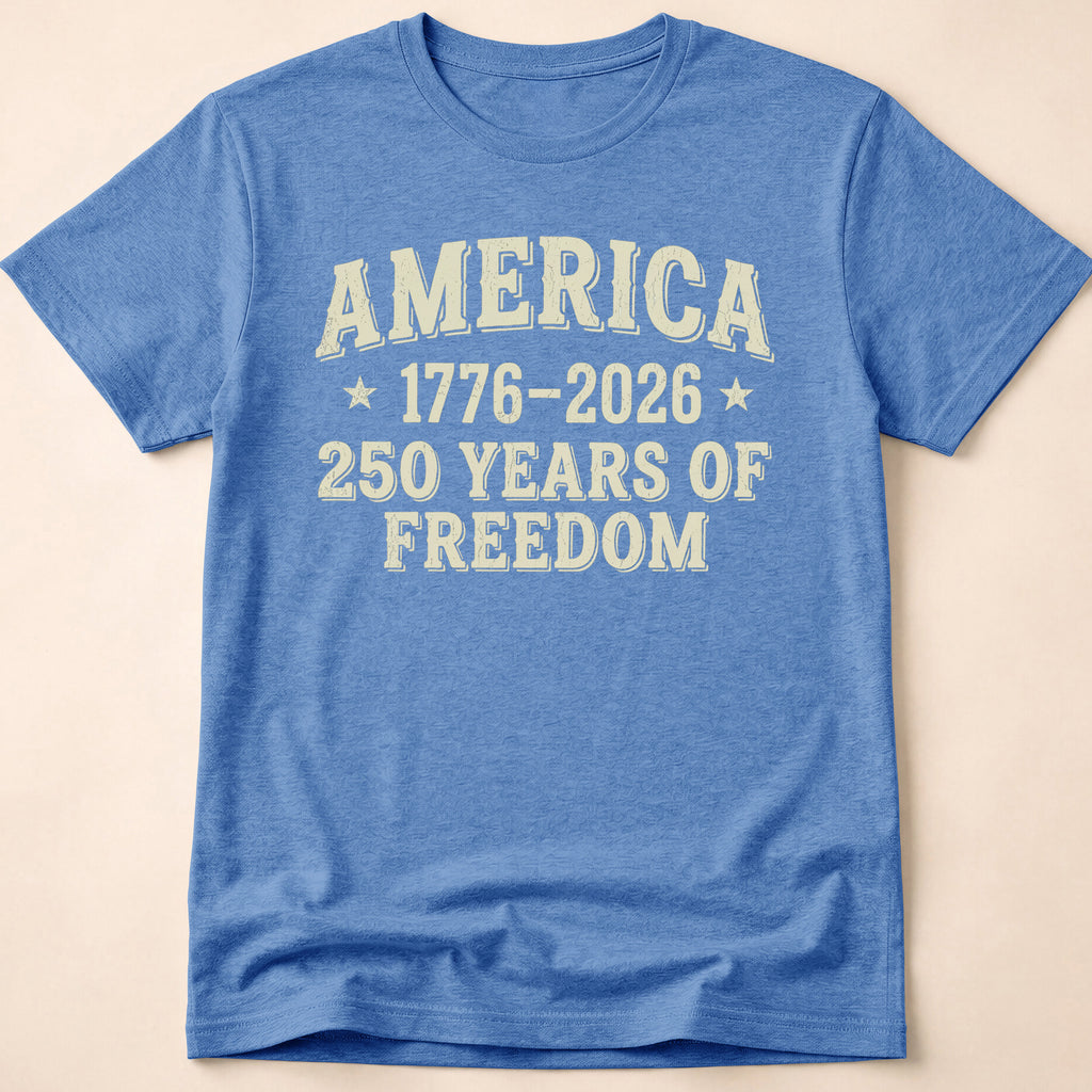 Distressed America 250 Years Of Freedom T-Shirt