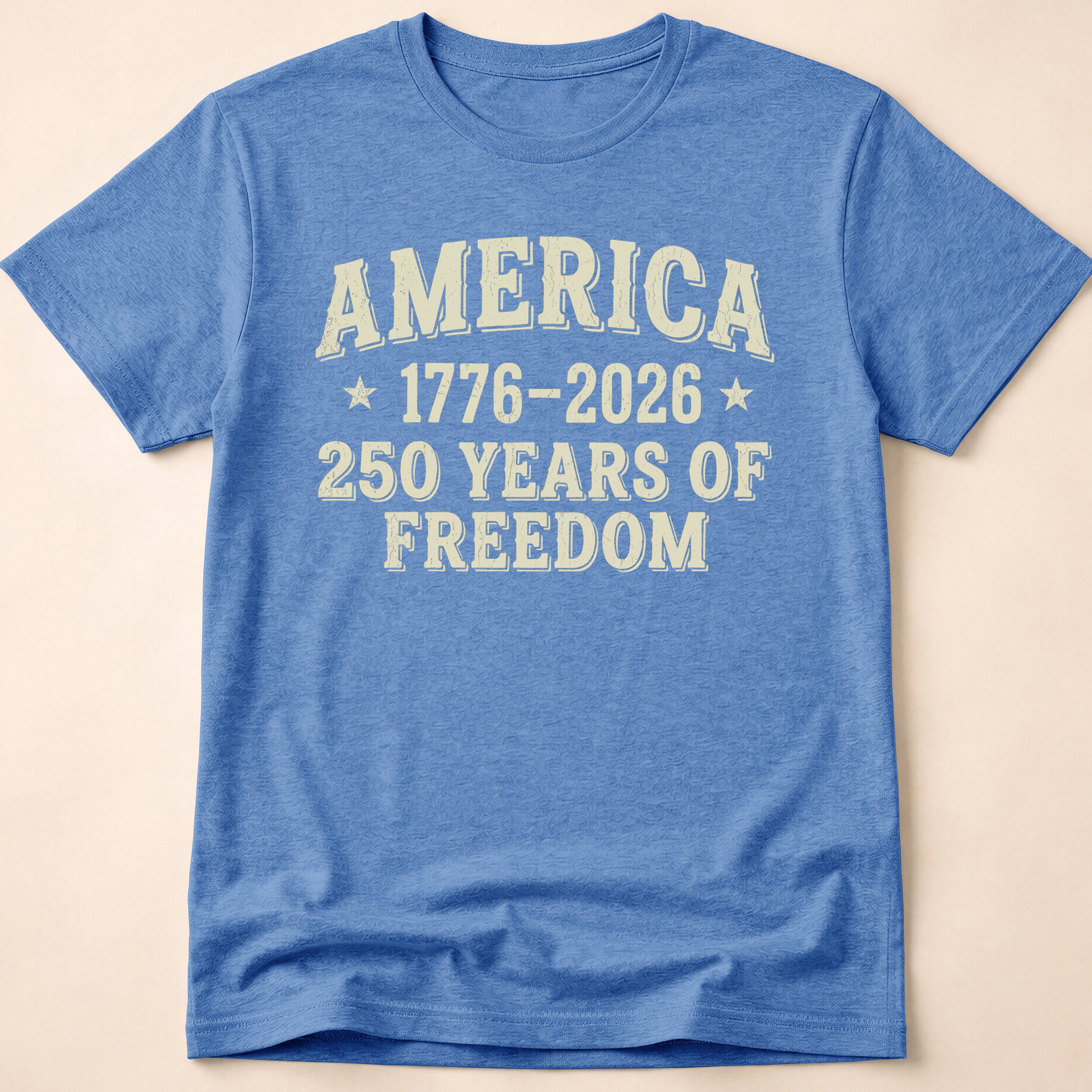 Distressed America 250 Years Of Freedom T-Shirt