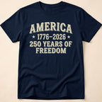 Distressed America 250 Years Of Freedom T-Shirt