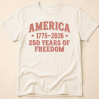 Distressed America 250 Years Of Freedom T-Shirt