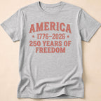 Distressed America 250 Years Of Freedom T-Shirt