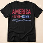 Retro America 1776-2026 Freedom T-Shirt