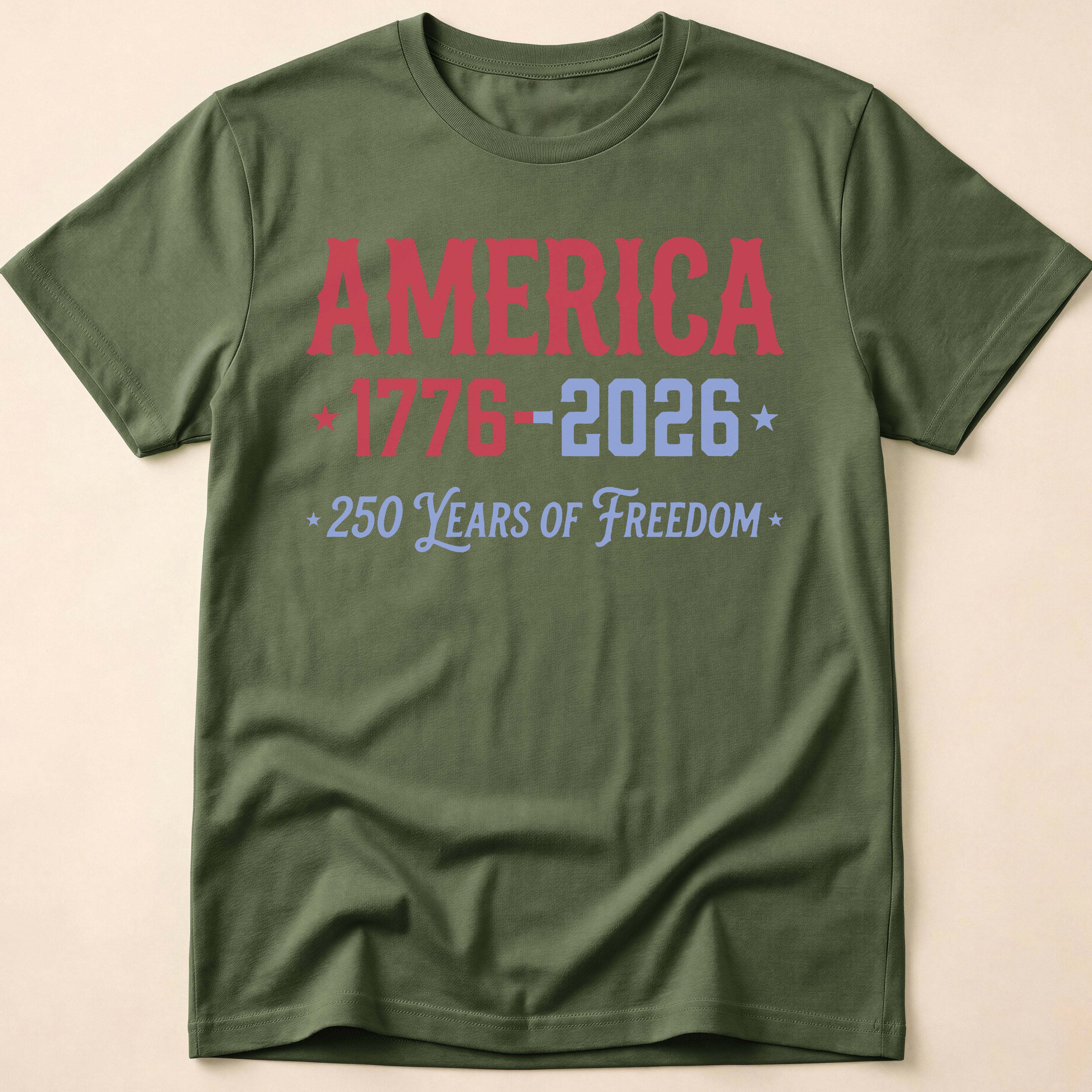 Retro America 1776-2026 Freedom T-Shirt