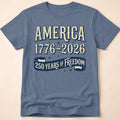 Retro Blue Ribbon America 250 Freedom T-Shirt