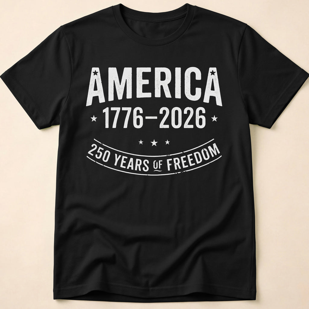 Classic America 250 Years Of Freedom T-Shirt