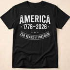 Classic America 250 Years Of Freedom T-Shirt