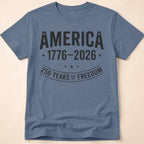 Classic America 250 Years Of Freedom T-Shirt