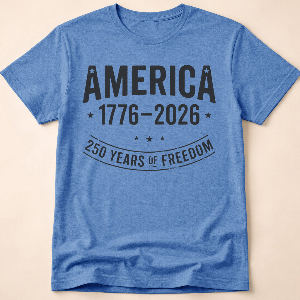 Classic America 250 Years Of Freedom T-Shirt