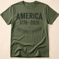 Classic America 250 Years Of Freedom T-Shirt