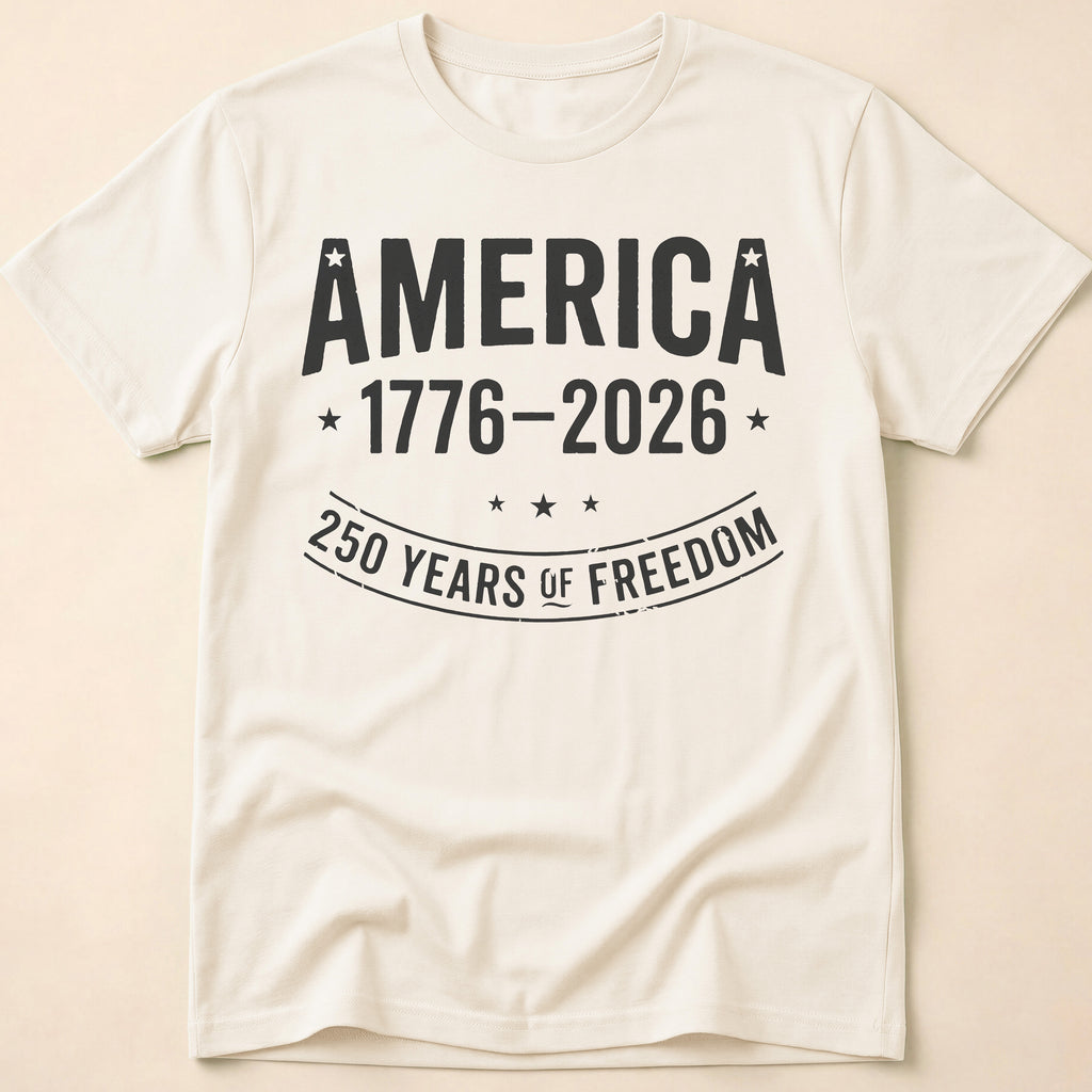 Classic America 250 Years Of Freedom T-Shirt