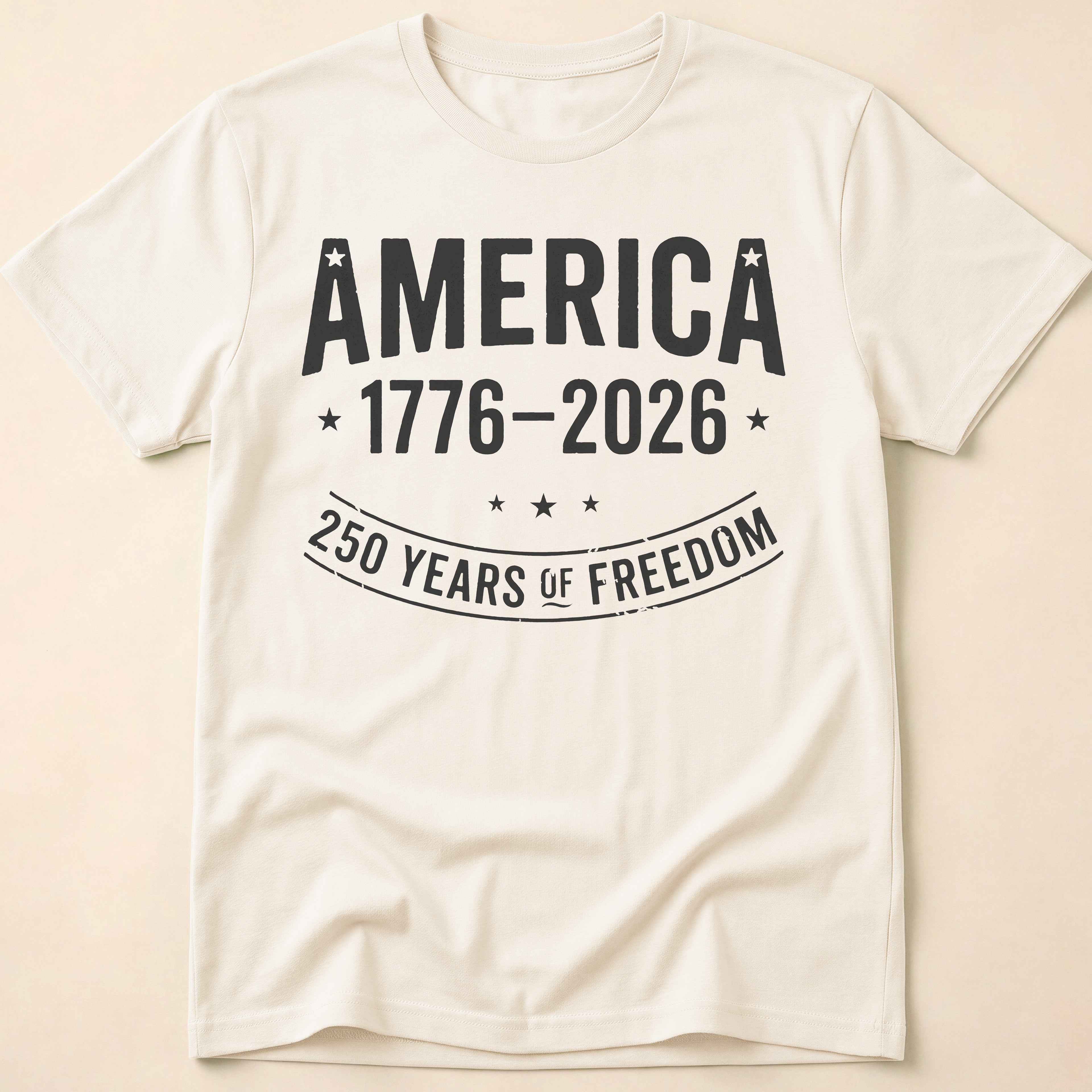 Classic America 250 Years Of Freedom T-Shirt