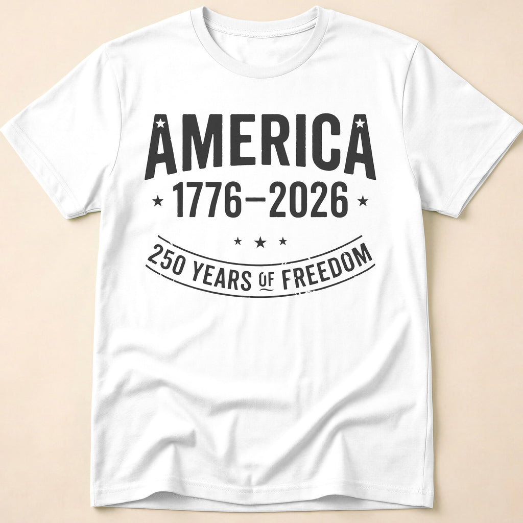 Classic America 250 Years Of Freedom T-Shirt
