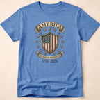 America 250 Years Independence Vintage Shield T-Shirt