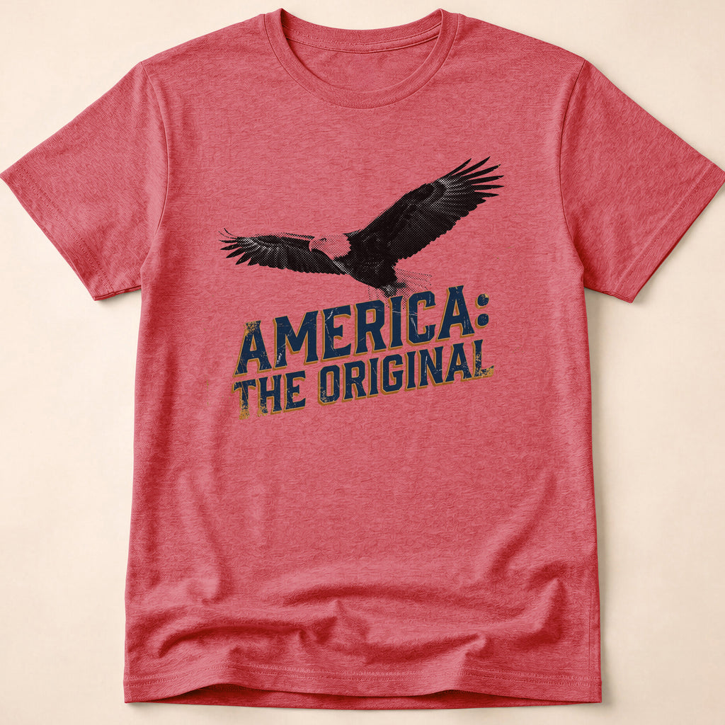 America The Original Vintage Bald Eagle T-Shirt