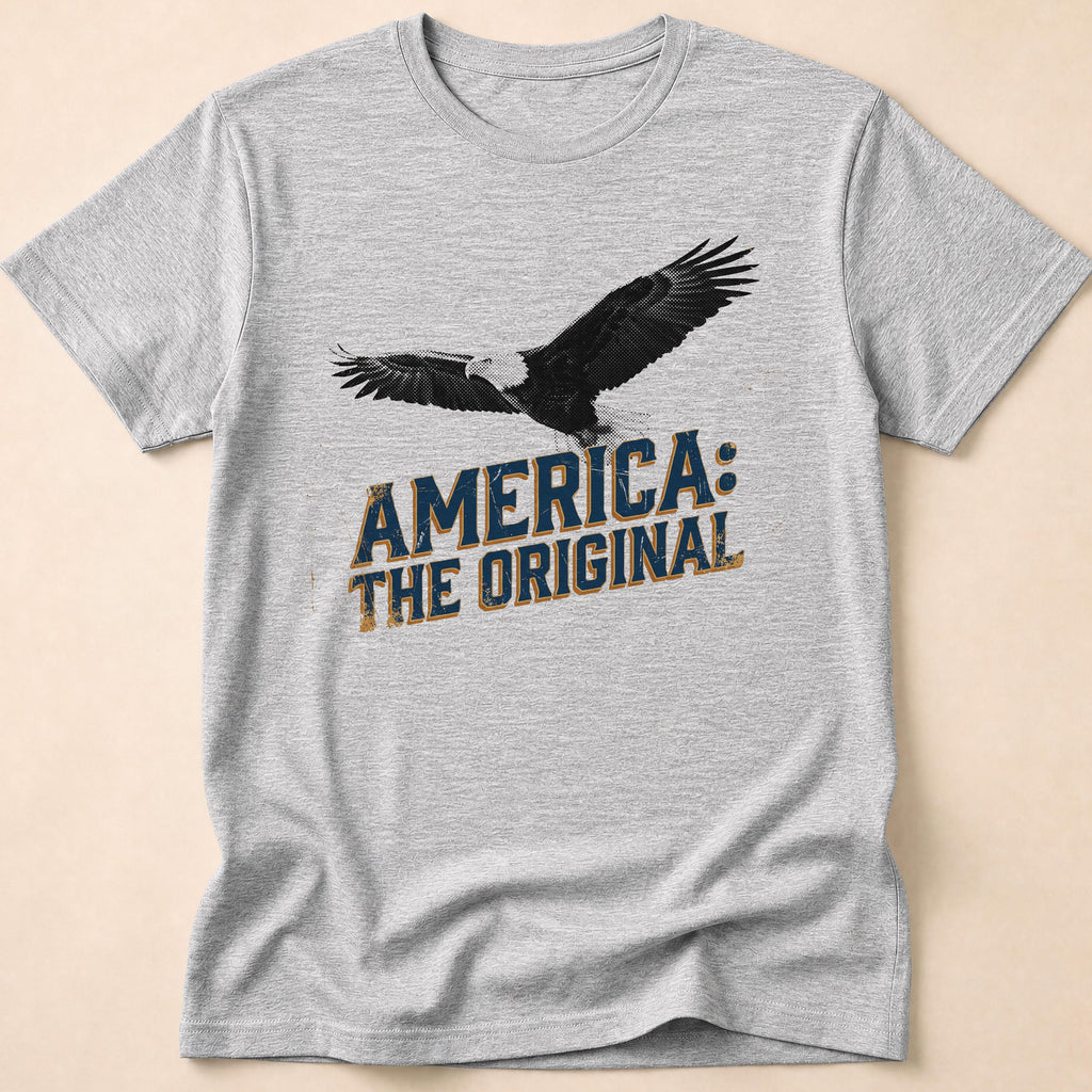 America The Original Vintage Bald Eagle T-Shirt