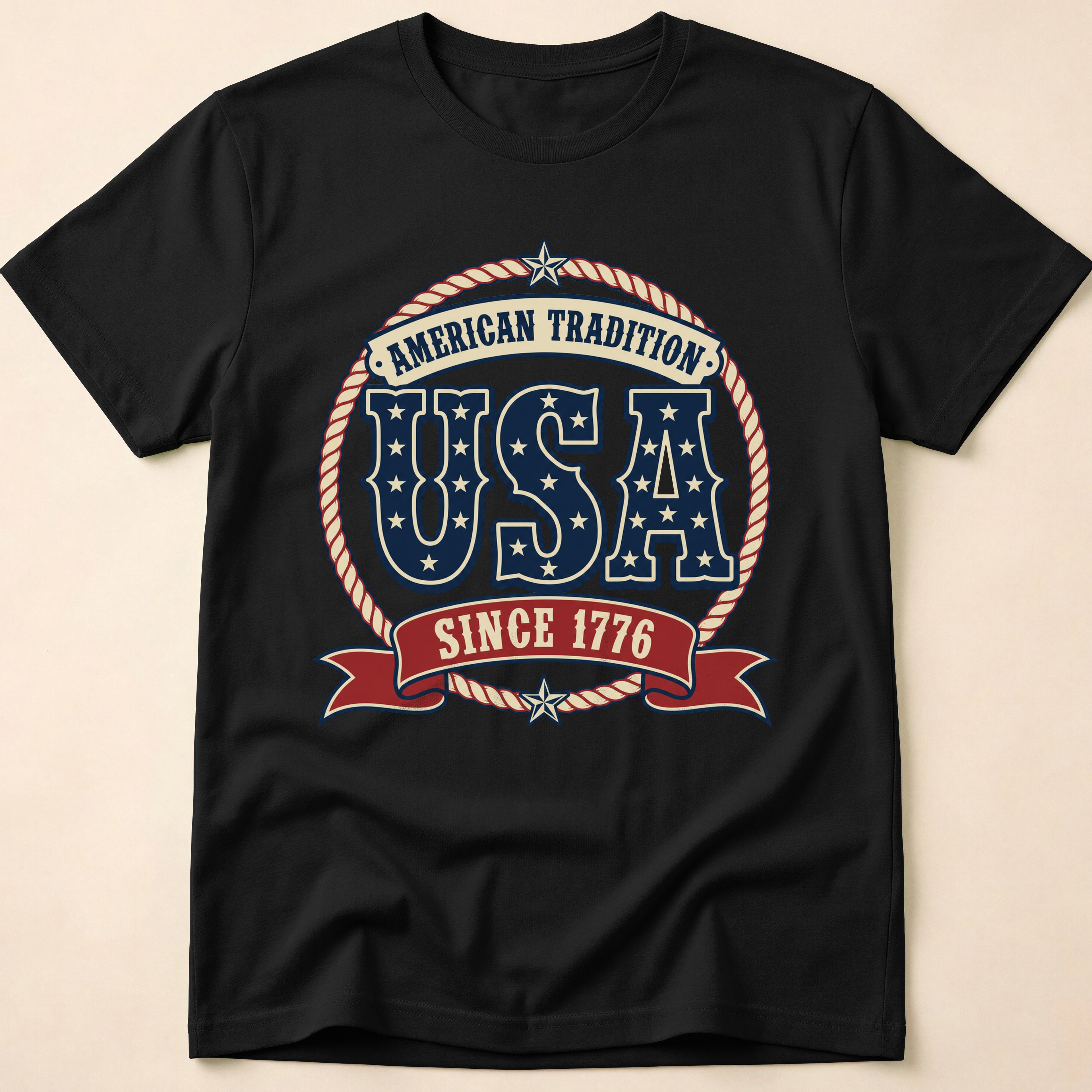 Vintage American Tradition USA Since 1776 T-Shirt