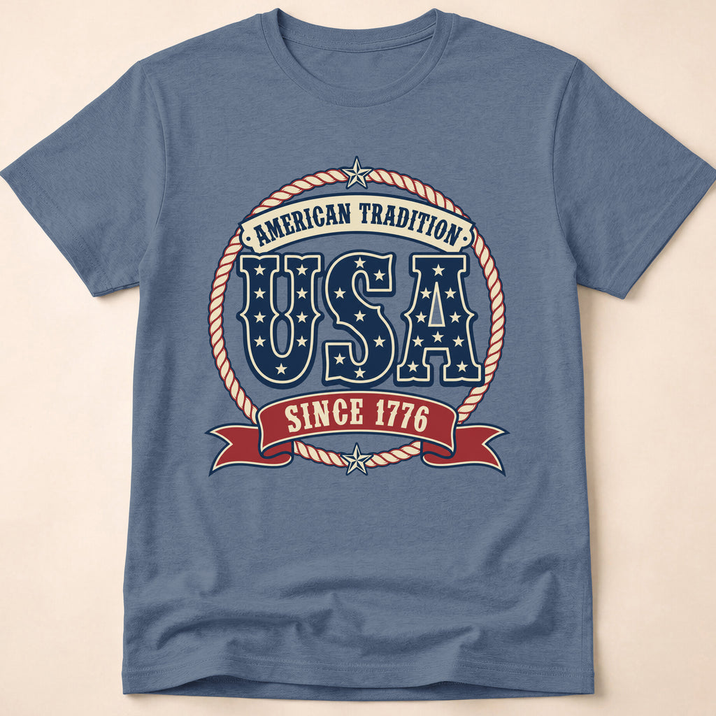 Vintage American Tradition USA Since 1776 T-Shirt