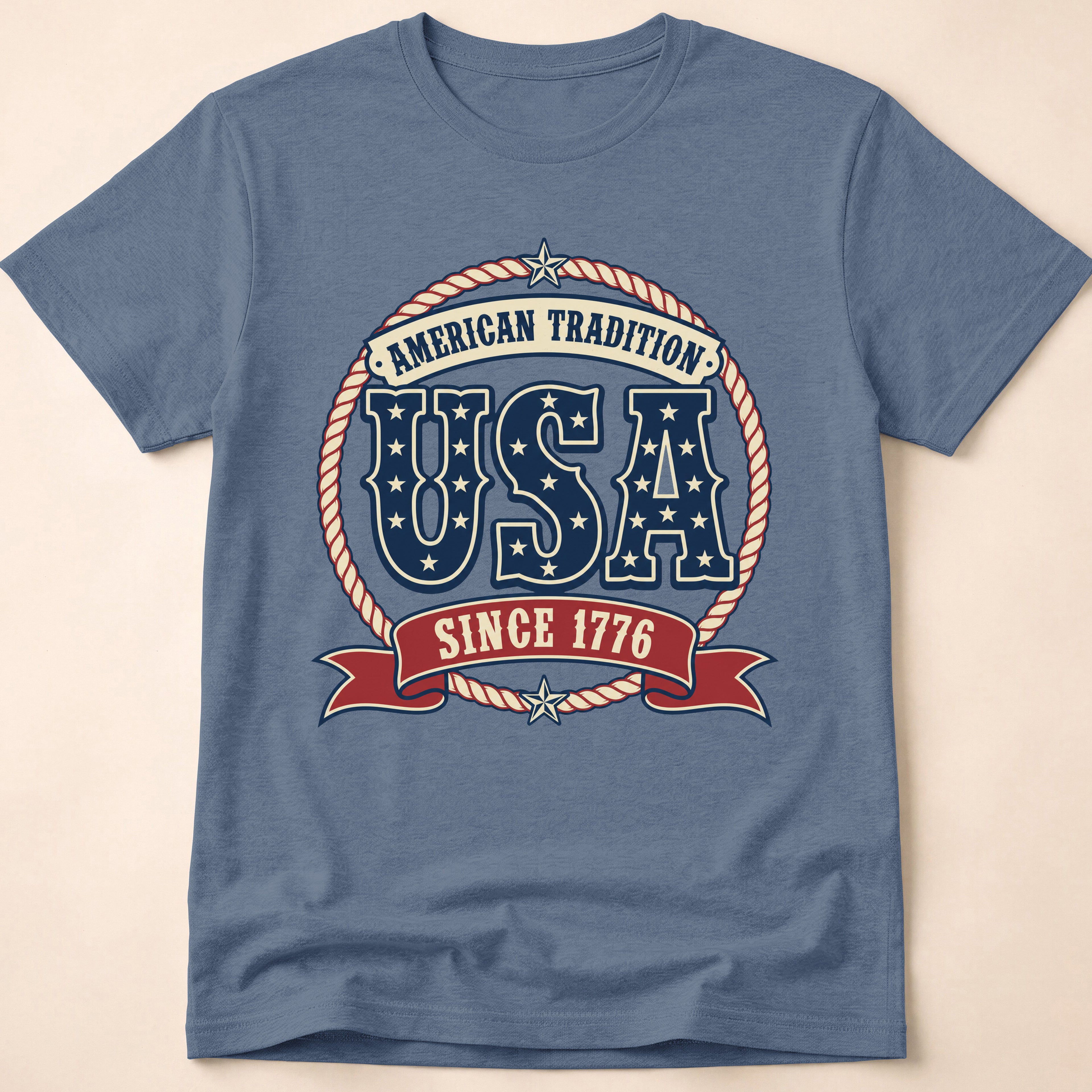 Vintage American Tradition USA Since 1776 T-Shirt