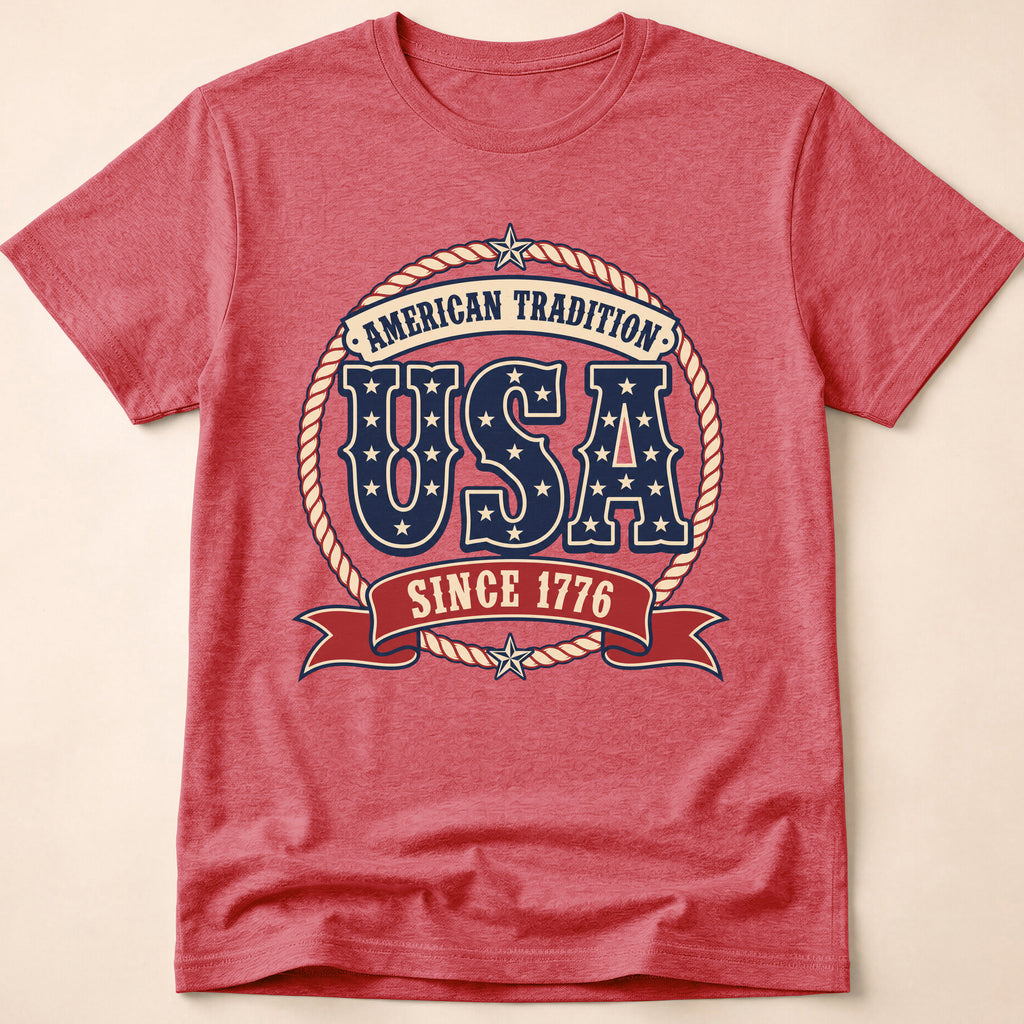 Vintage American Tradition USA Since 1776 T-Shirt