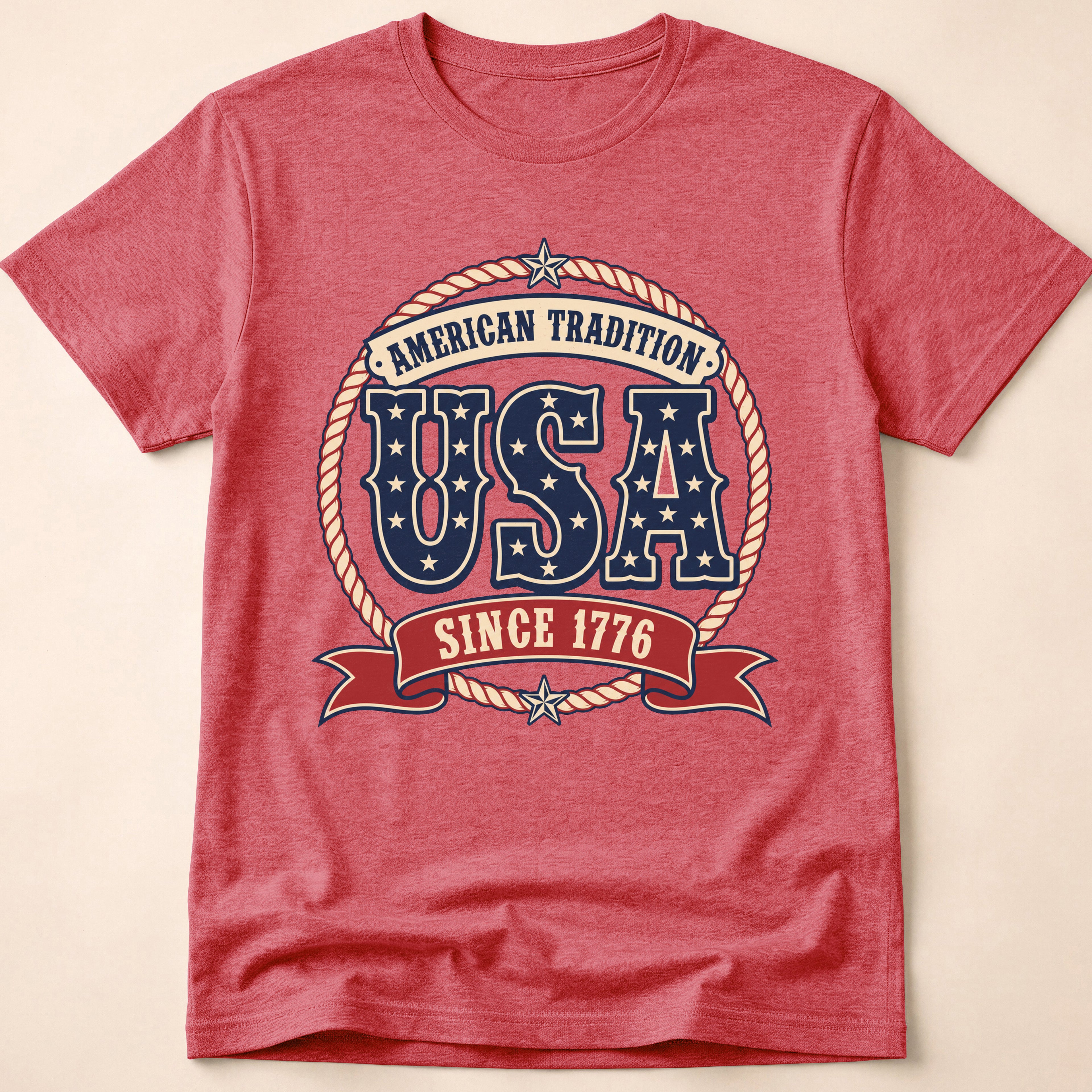 Vintage American Tradition USA Since 1776 T-Shirt