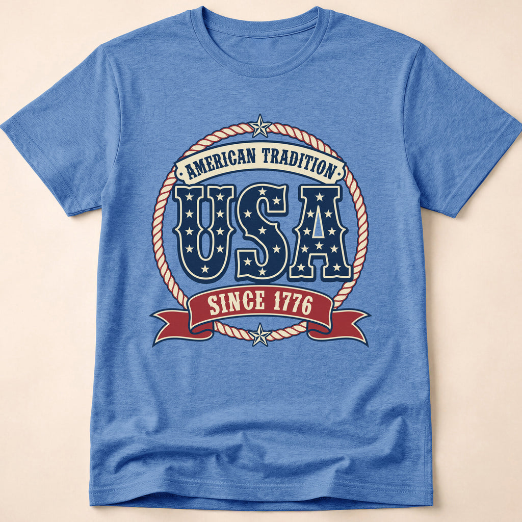 Vintage American Tradition USA Since 1776 T-Shirt