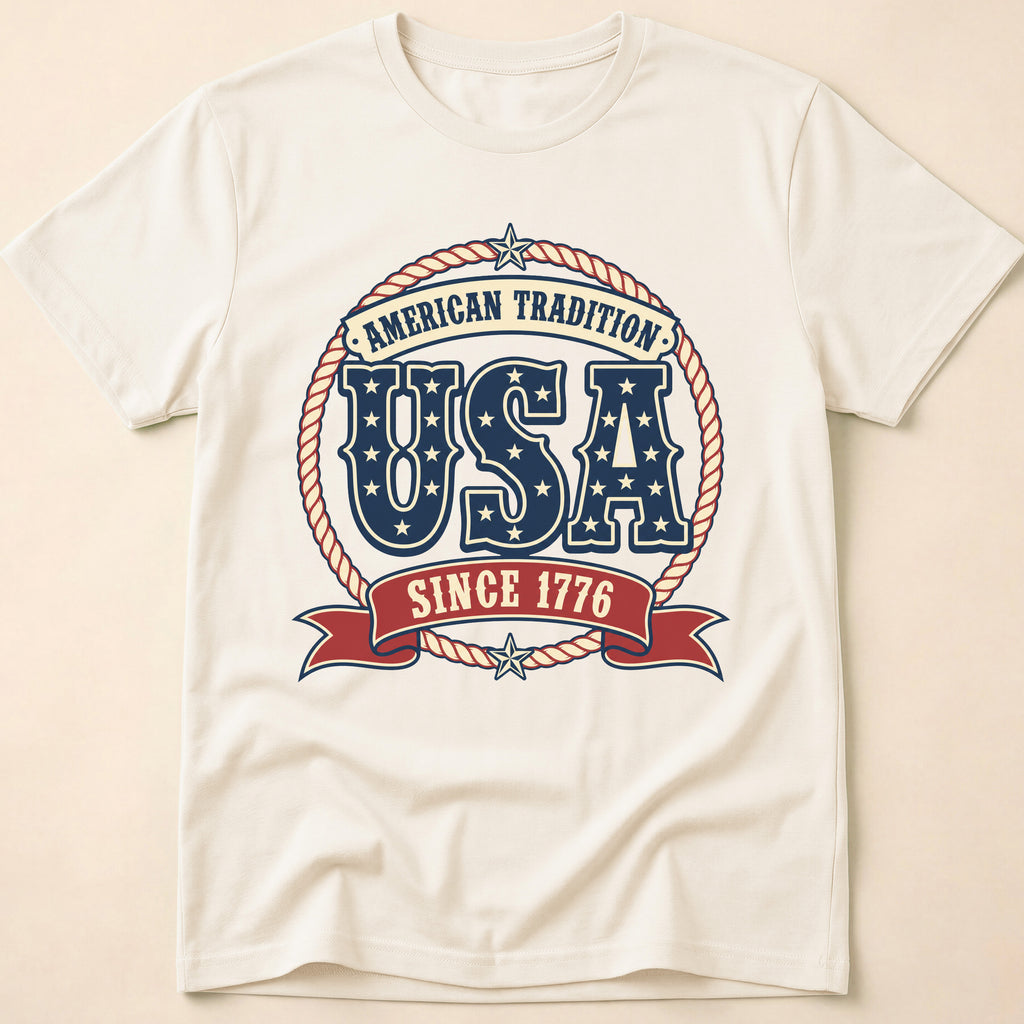 Vintage American Tradition USA Since 1776 T-Shirt