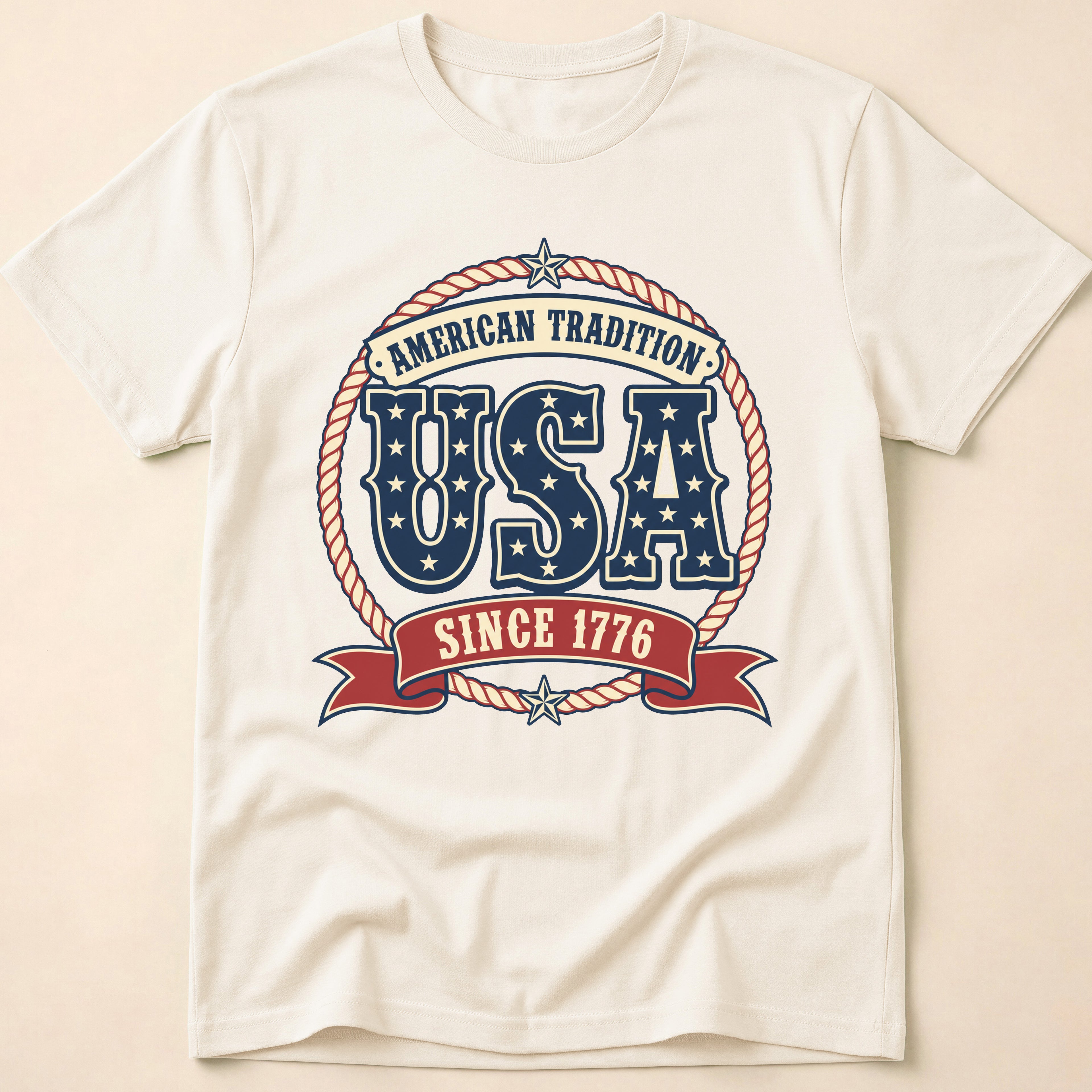 Vintage American Tradition USA Since 1776 T-Shirt