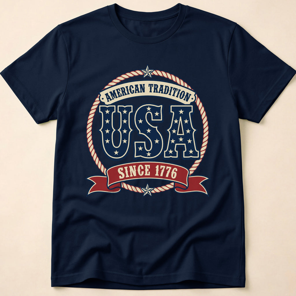 Vintage American Tradition USA Since 1776 T-Shirt