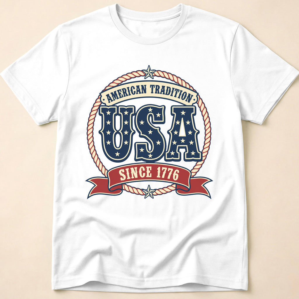 Vintage American Tradition USA Since 1776 T-Shirt