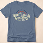 Built Through Generations Vintage Est. 1776 T-Shirt