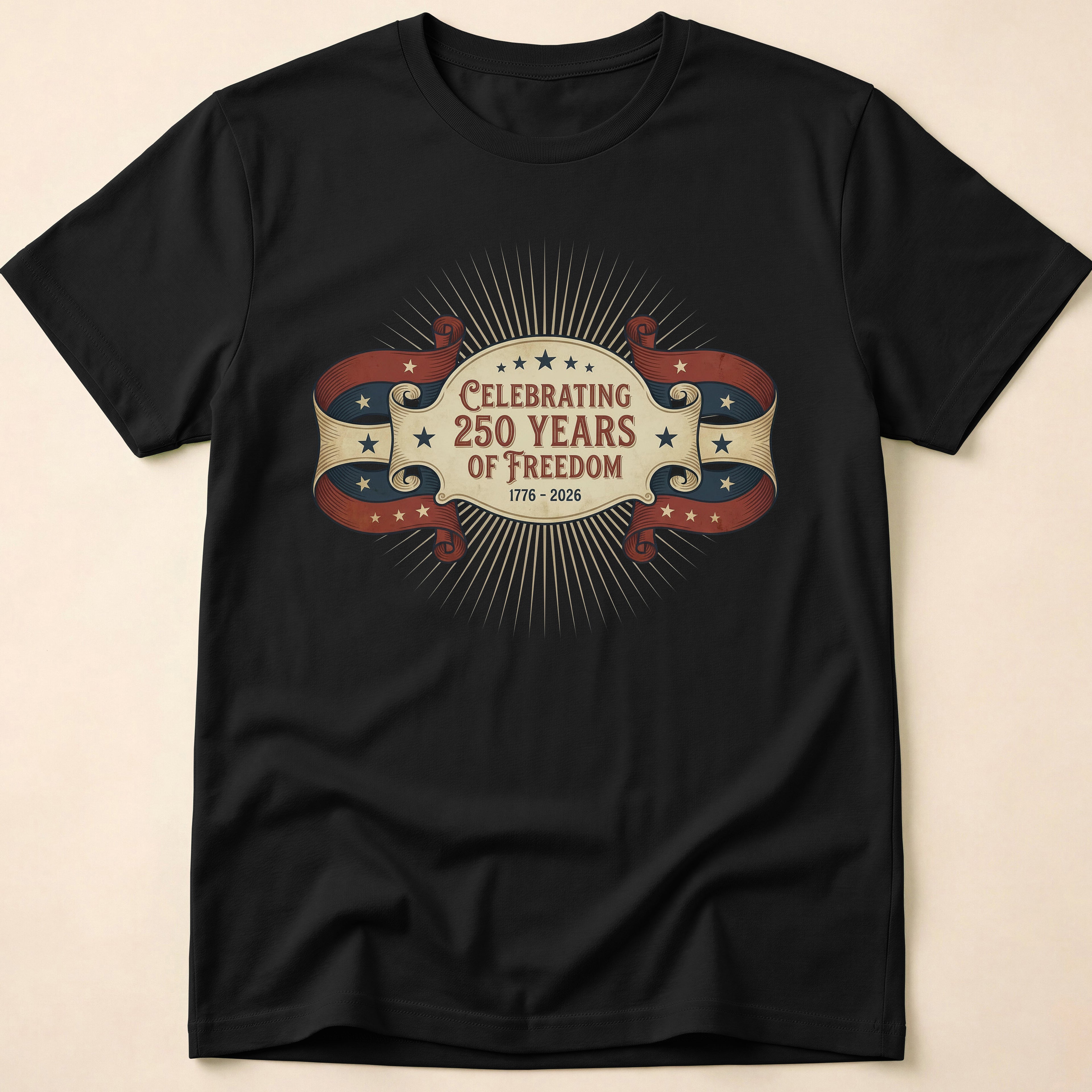 Celebrating 250 Years of Freedom Vintage USA Anniversary T-Shirt