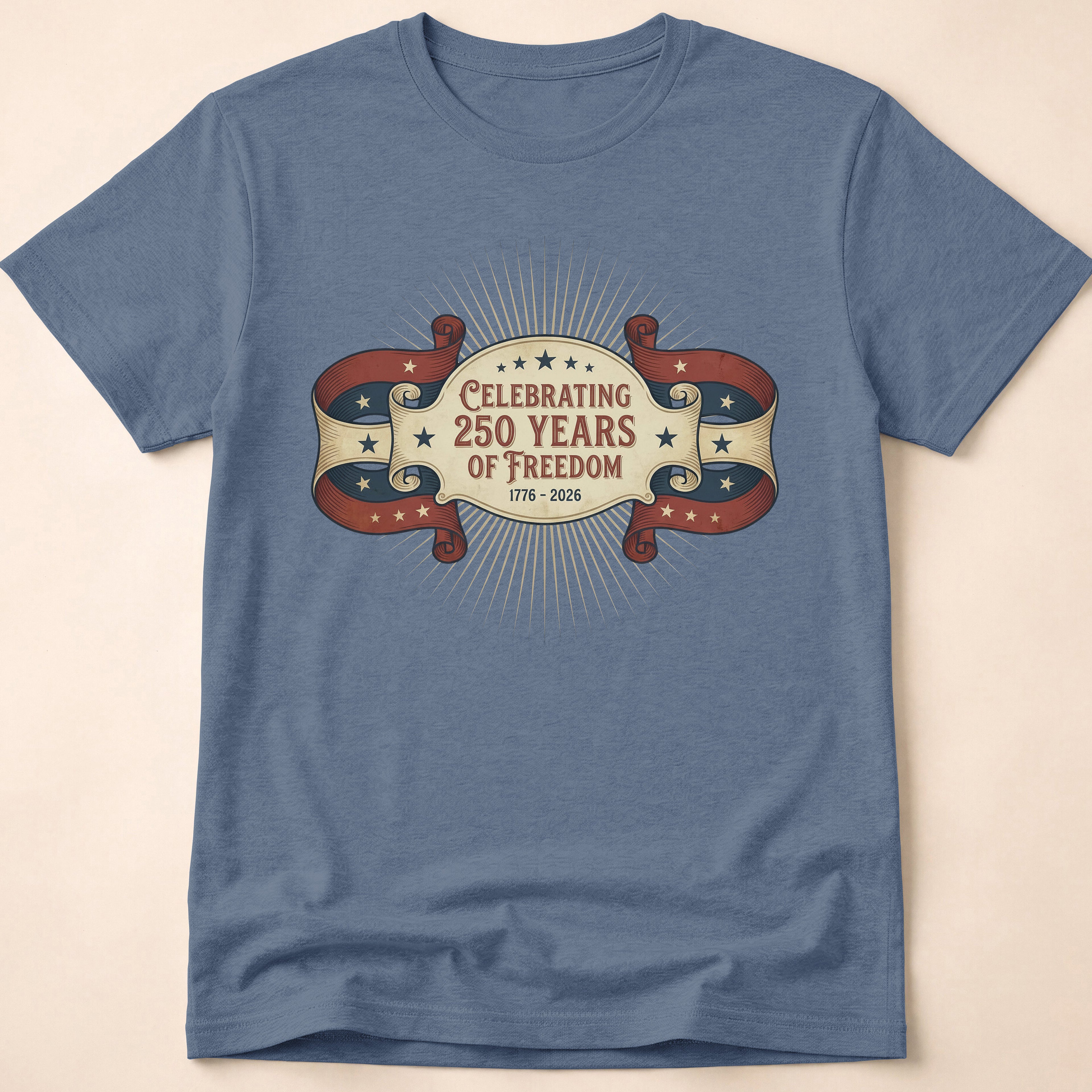 Celebrating 250 Years of Freedom Vintage USA Anniversary T-Shirt