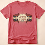 Celebrating 250 Years of Freedom Vintage USA Anniversary T-Shirt