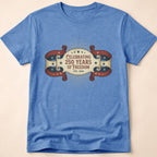 Celebrating 250 Years of Freedom Vintage USA Anniversary T-Shirt
