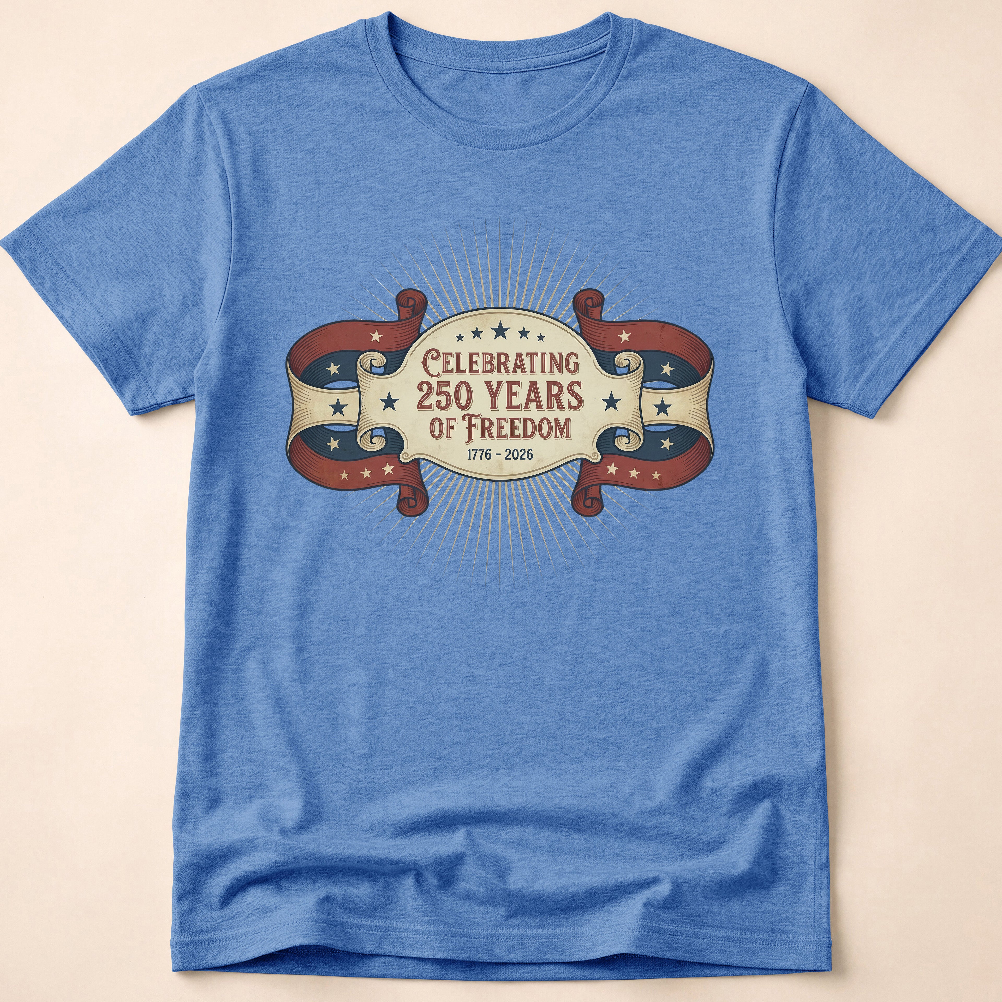 Celebrating 250 Years of Freedom Vintage USA Anniversary T-Shirt