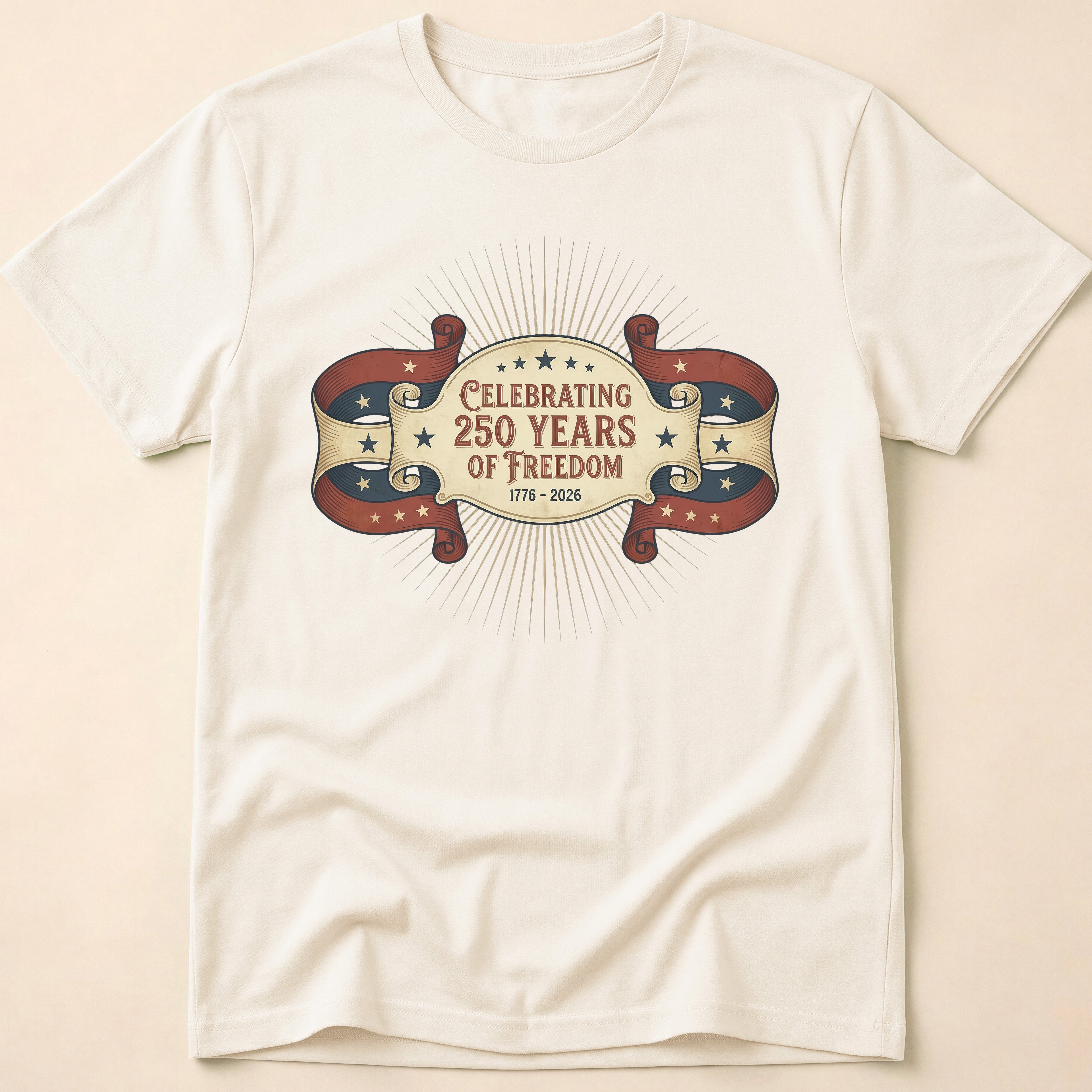 Celebrating 250 Years of Freedom Vintage USA Anniversary T-Shirt