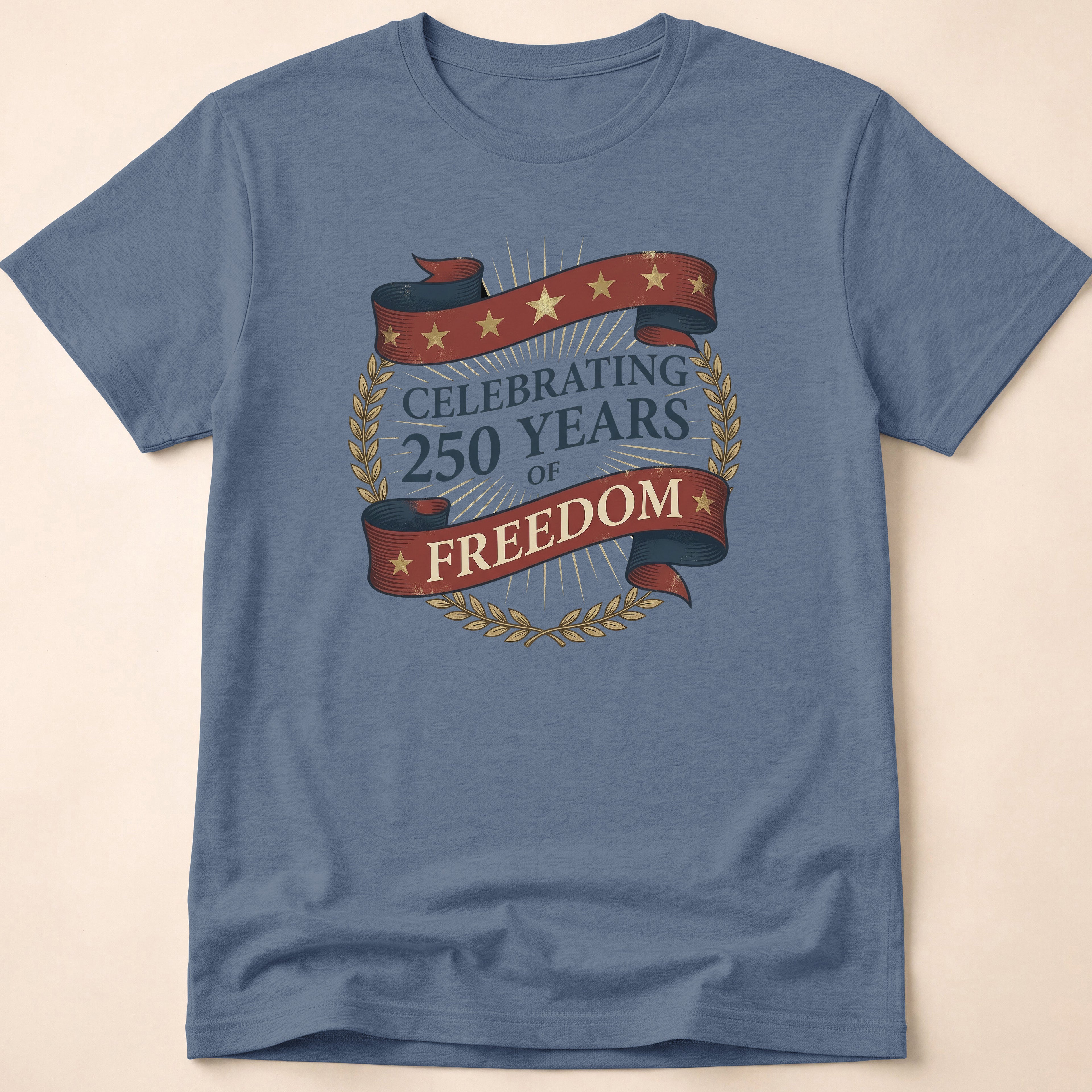 Vintage 250 Years of Freedom USA Anniversary T-Shirt