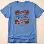Vintage 250 Years of Freedom USA Anniversary T-Shirt