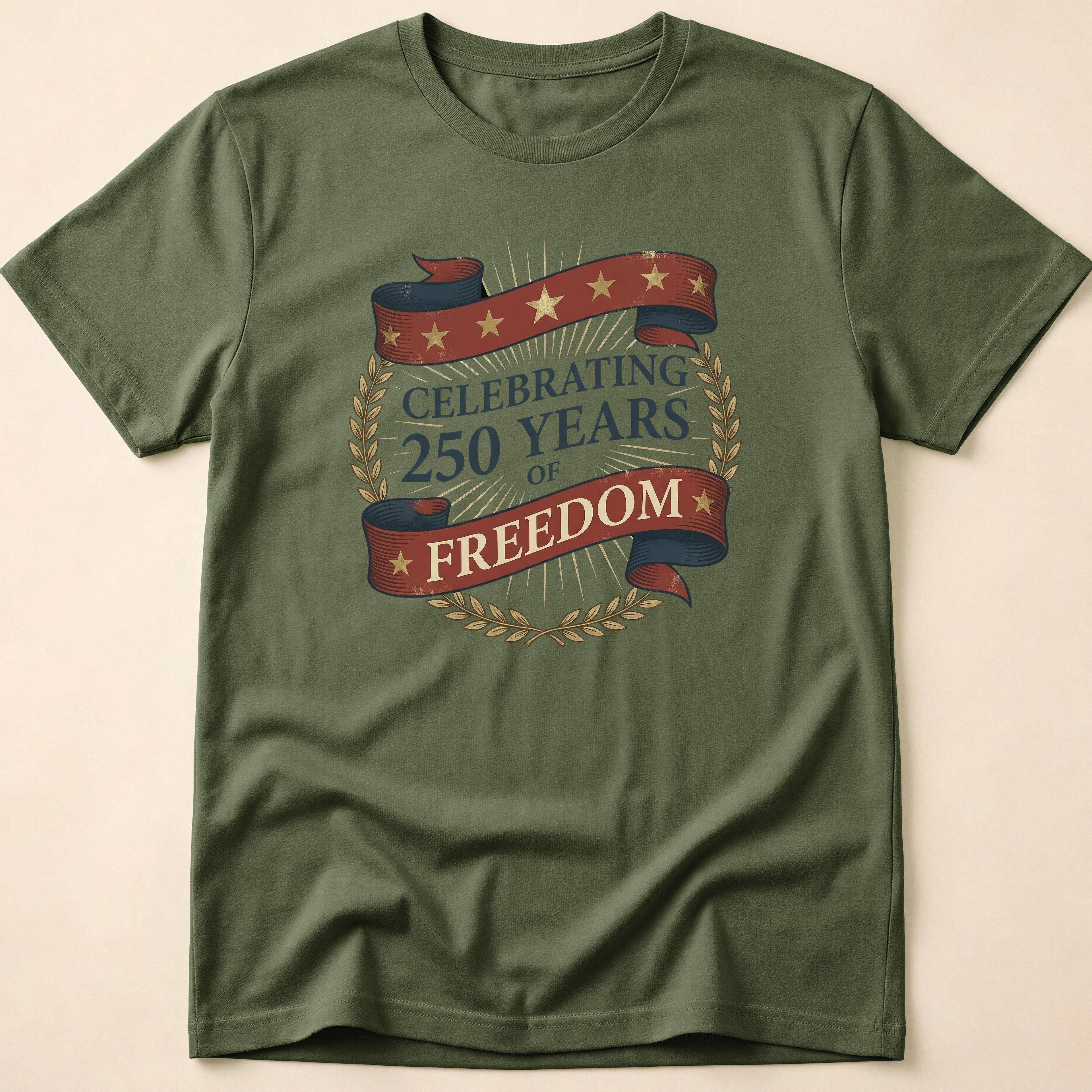 Vintage 250 Years of Freedom USA Anniversary T-Shirt