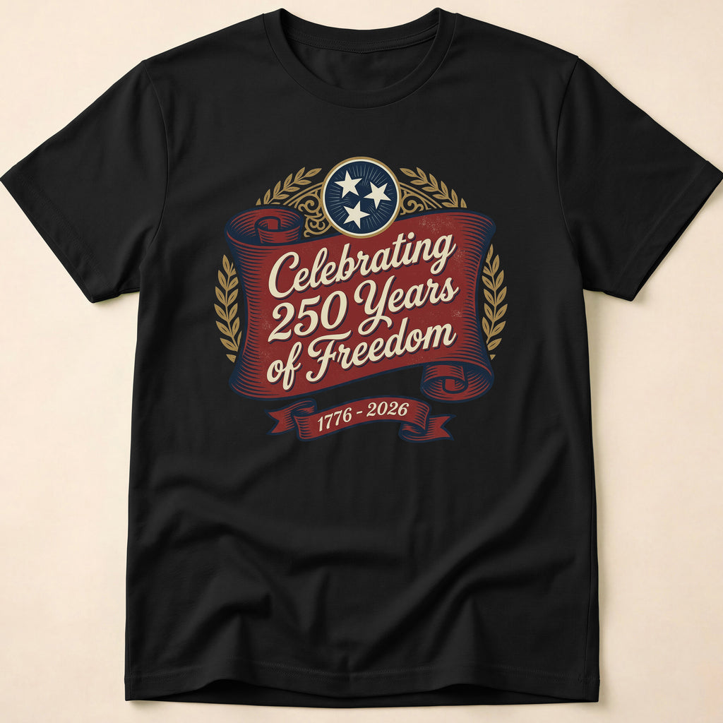 Celebrating 250 Years of Freedom USA 250th Anniversary T-Shirt