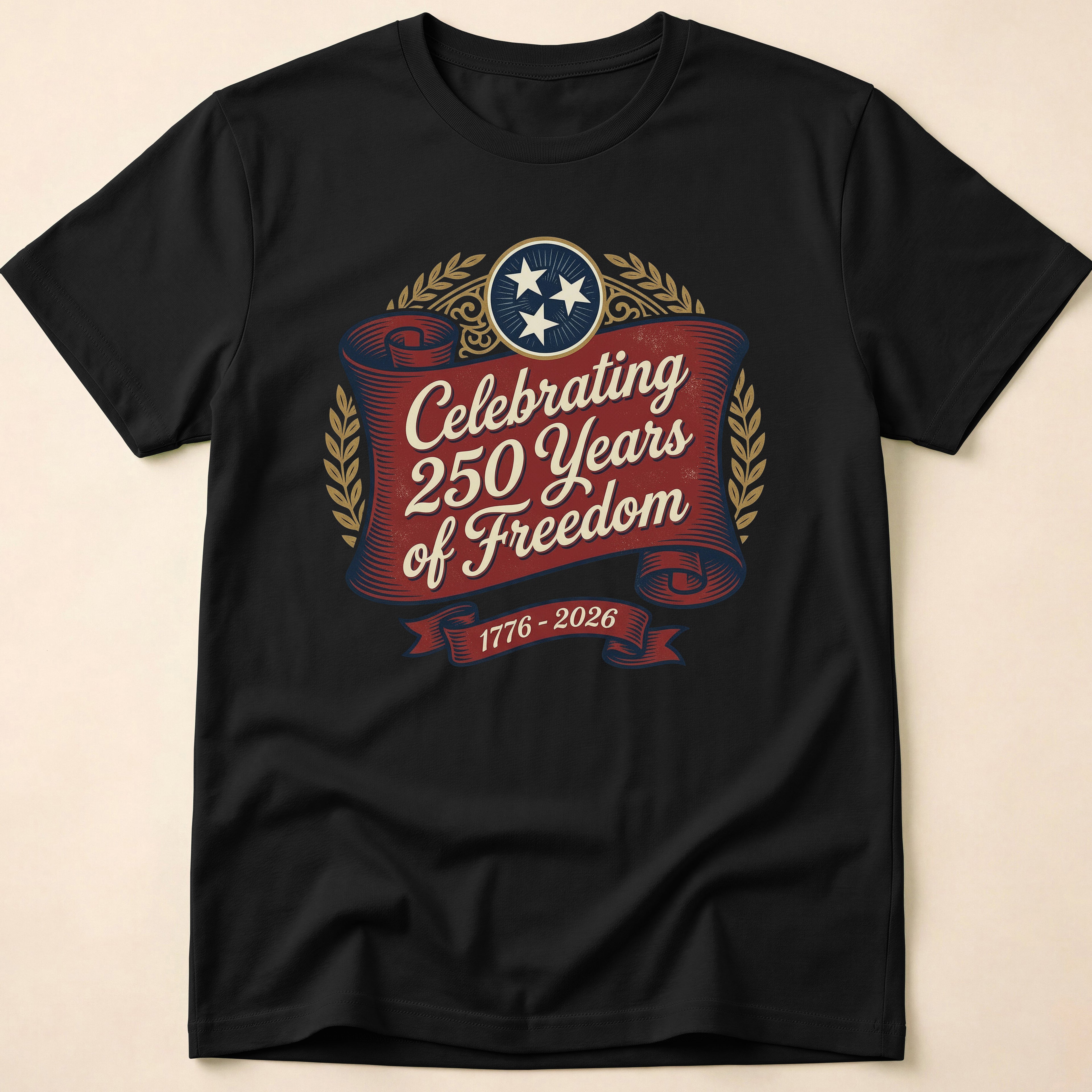Celebrating 250 Years of Freedom USA 250th Anniversary T-Shirt