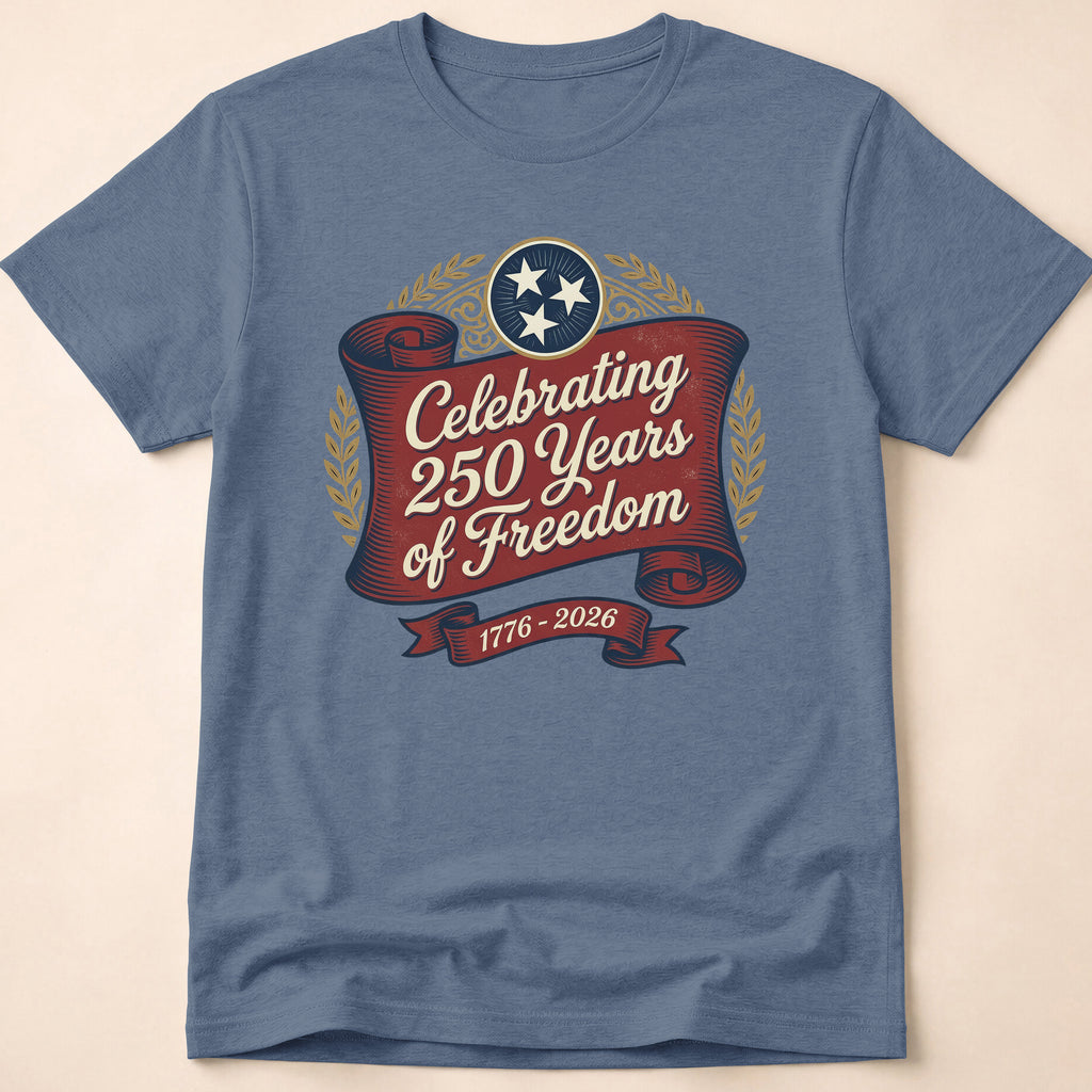 Celebrating 250 Years of Freedom USA 250th Anniversary T-Shirt
