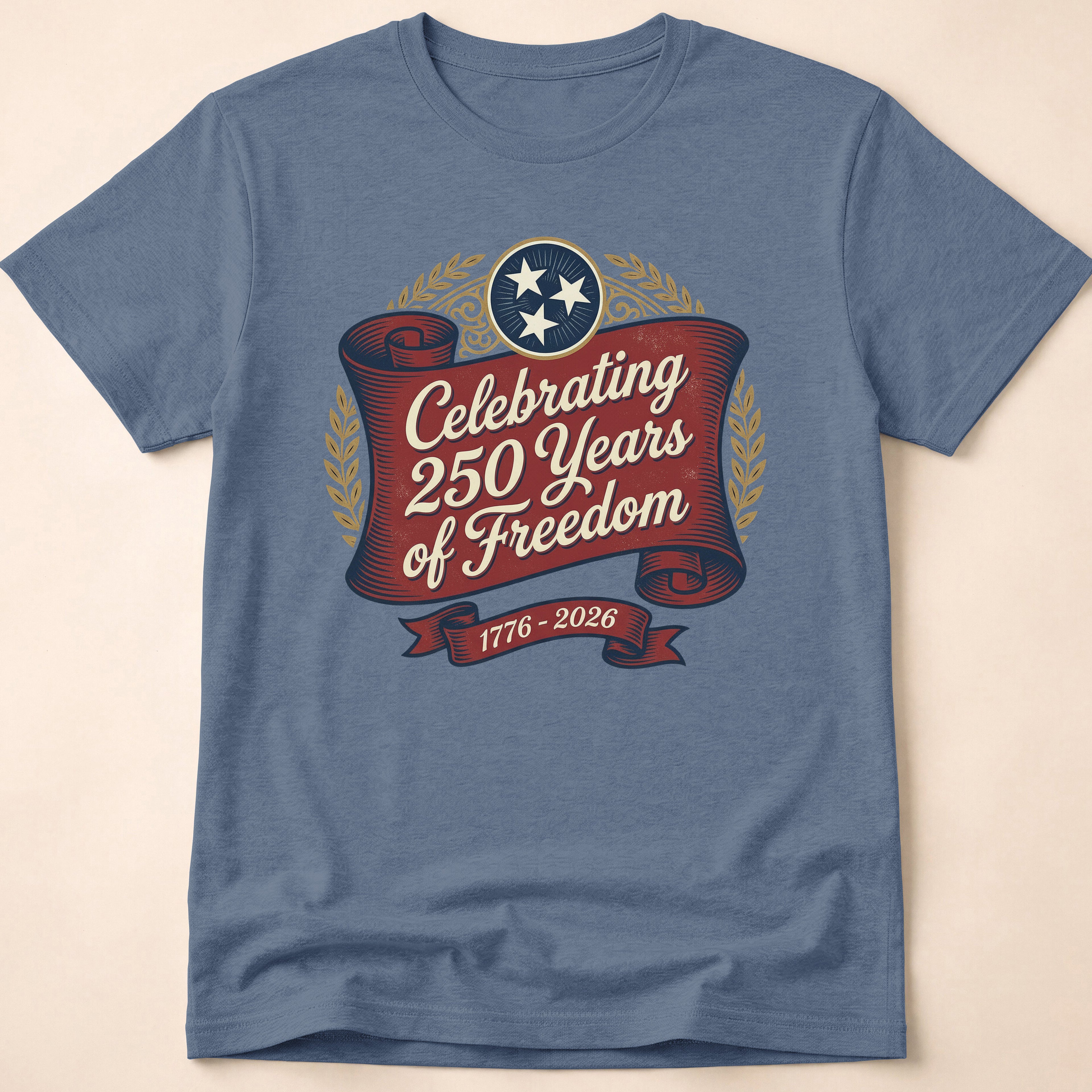 Celebrating 250 Years of Freedom USA 250th Anniversary T-Shirt