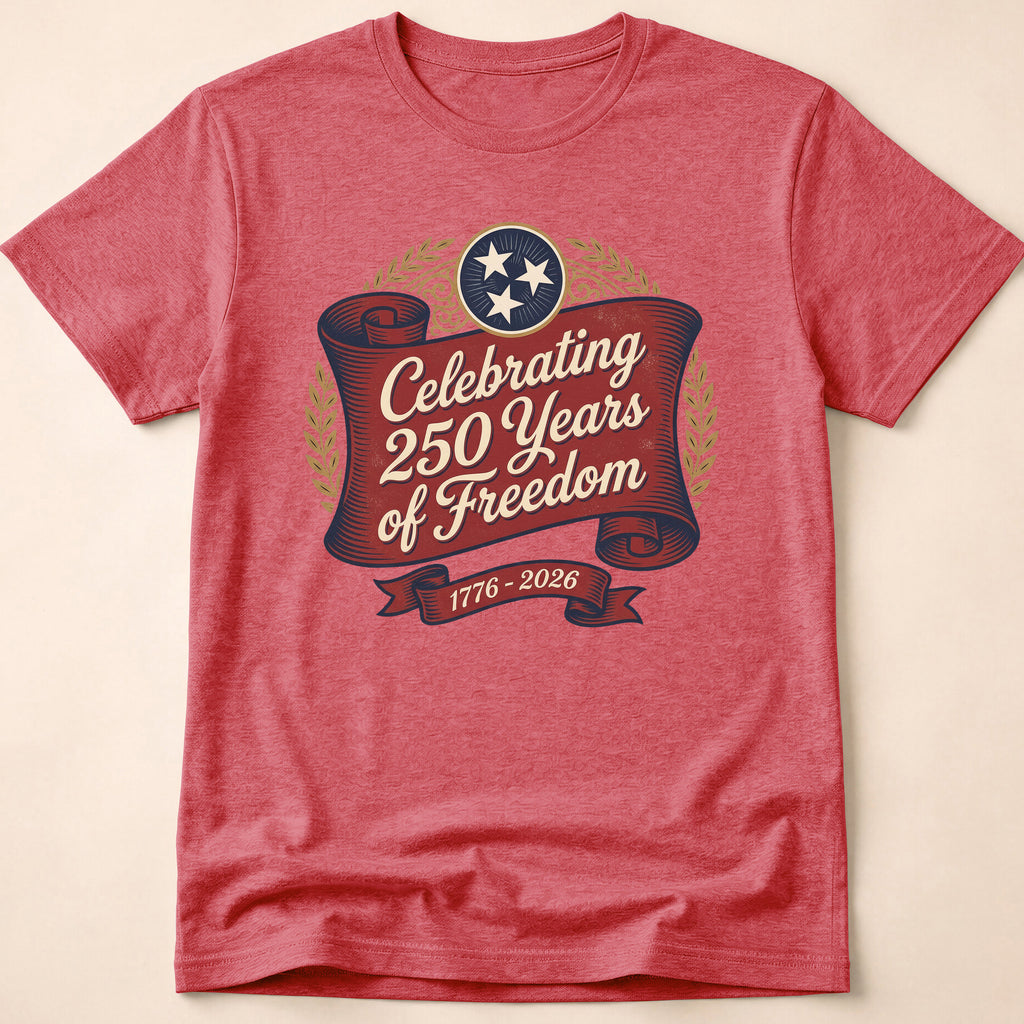 Celebrating 250 Years of Freedom USA 250th Anniversary T-Shirt