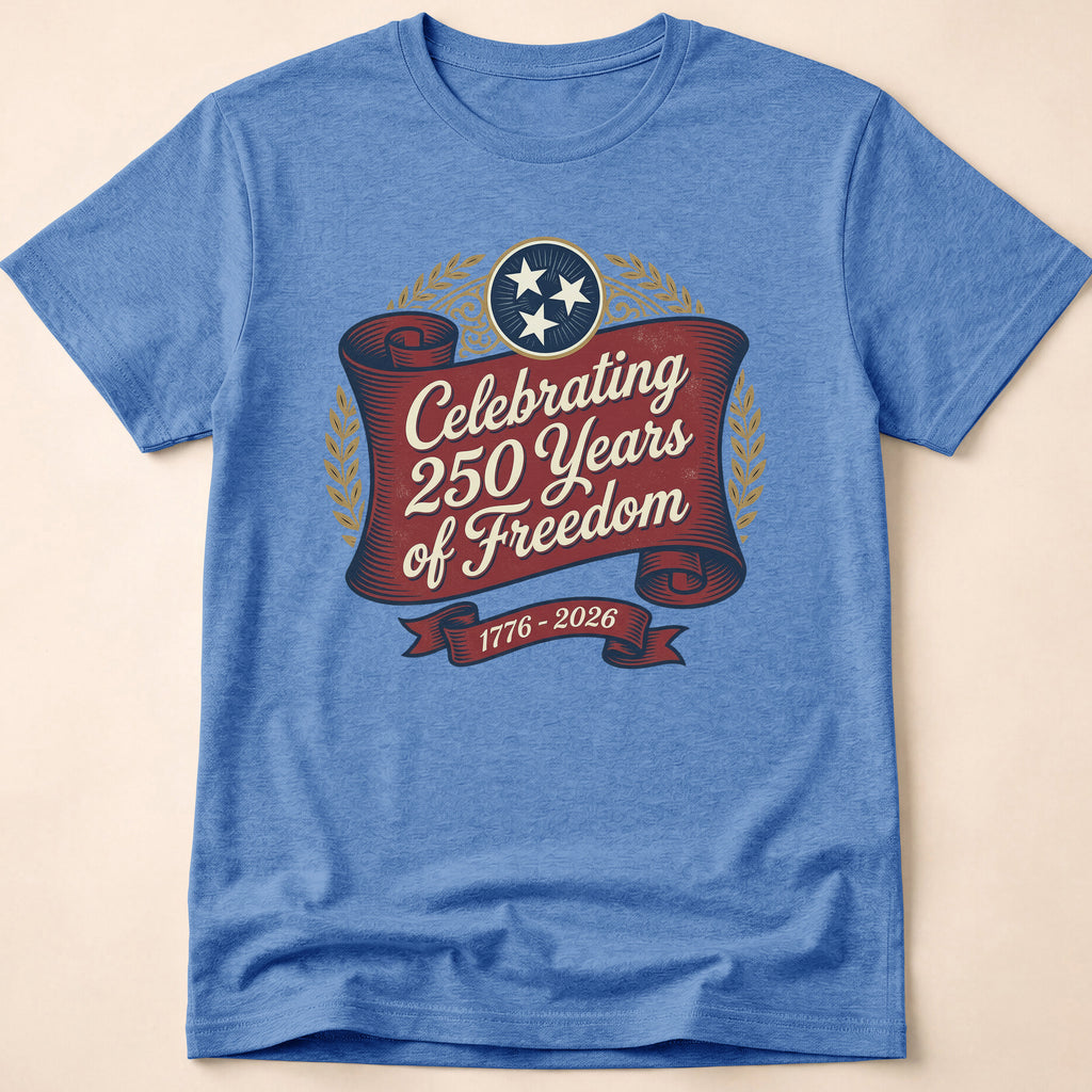 Celebrating 250 Years of Freedom USA 250th Anniversary T-Shirt