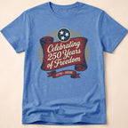 Celebrating 250 Years of Freedom USA 250th Anniversary T-Shirt