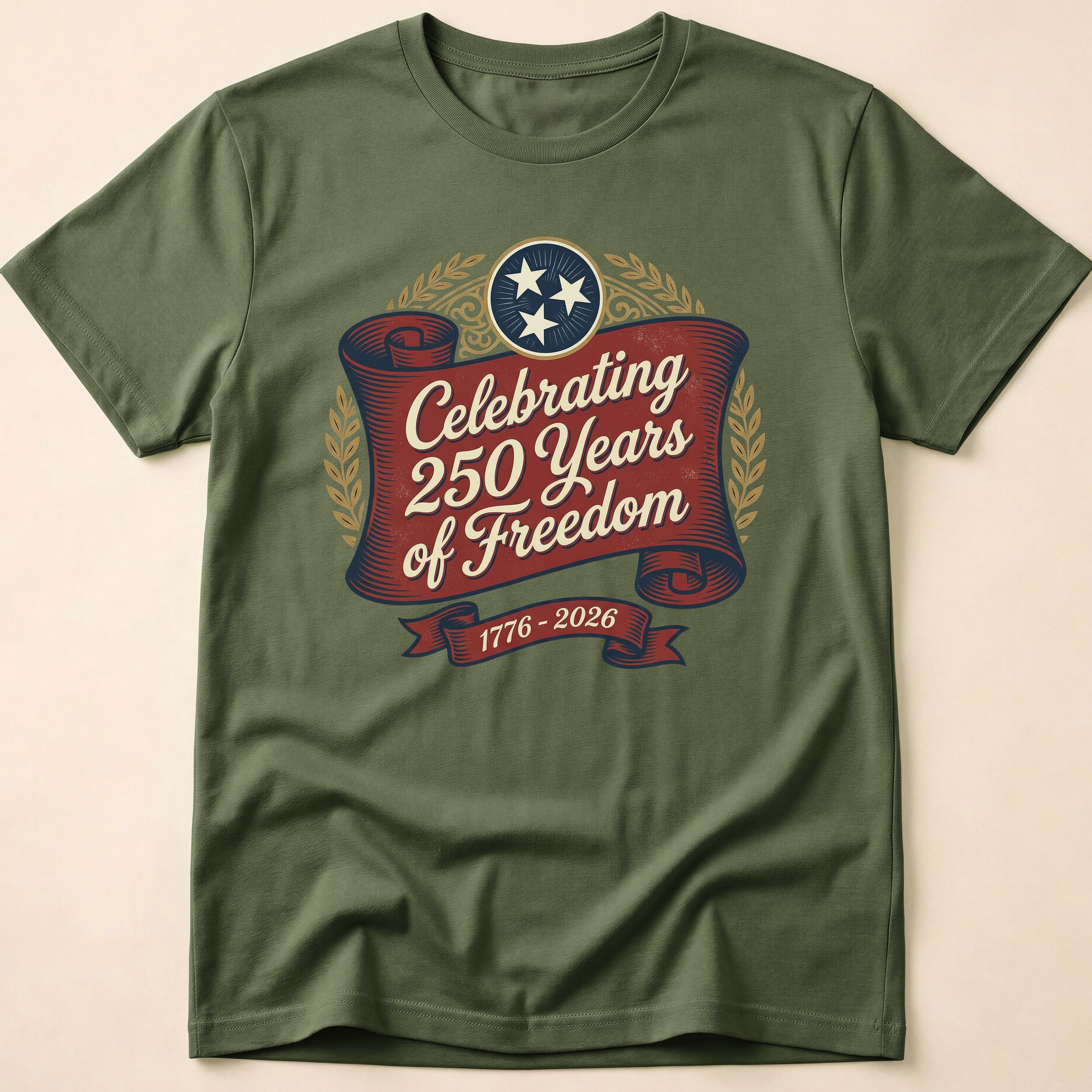 Celebrating 250 Years of Freedom USA 250th Anniversary T-Shirt