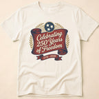 Celebrating 250 Years of Freedom USA 250th Anniversary T-Shirt