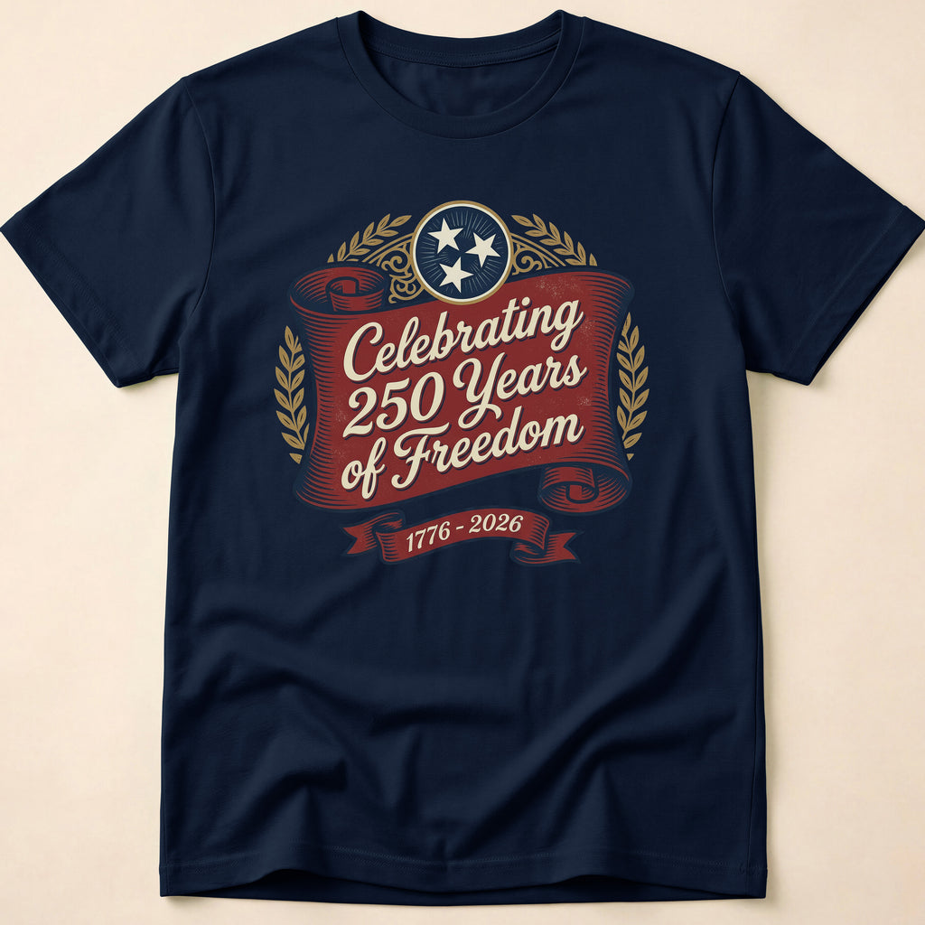 Celebrating 250 Years of Freedom USA 250th Anniversary T-Shirt