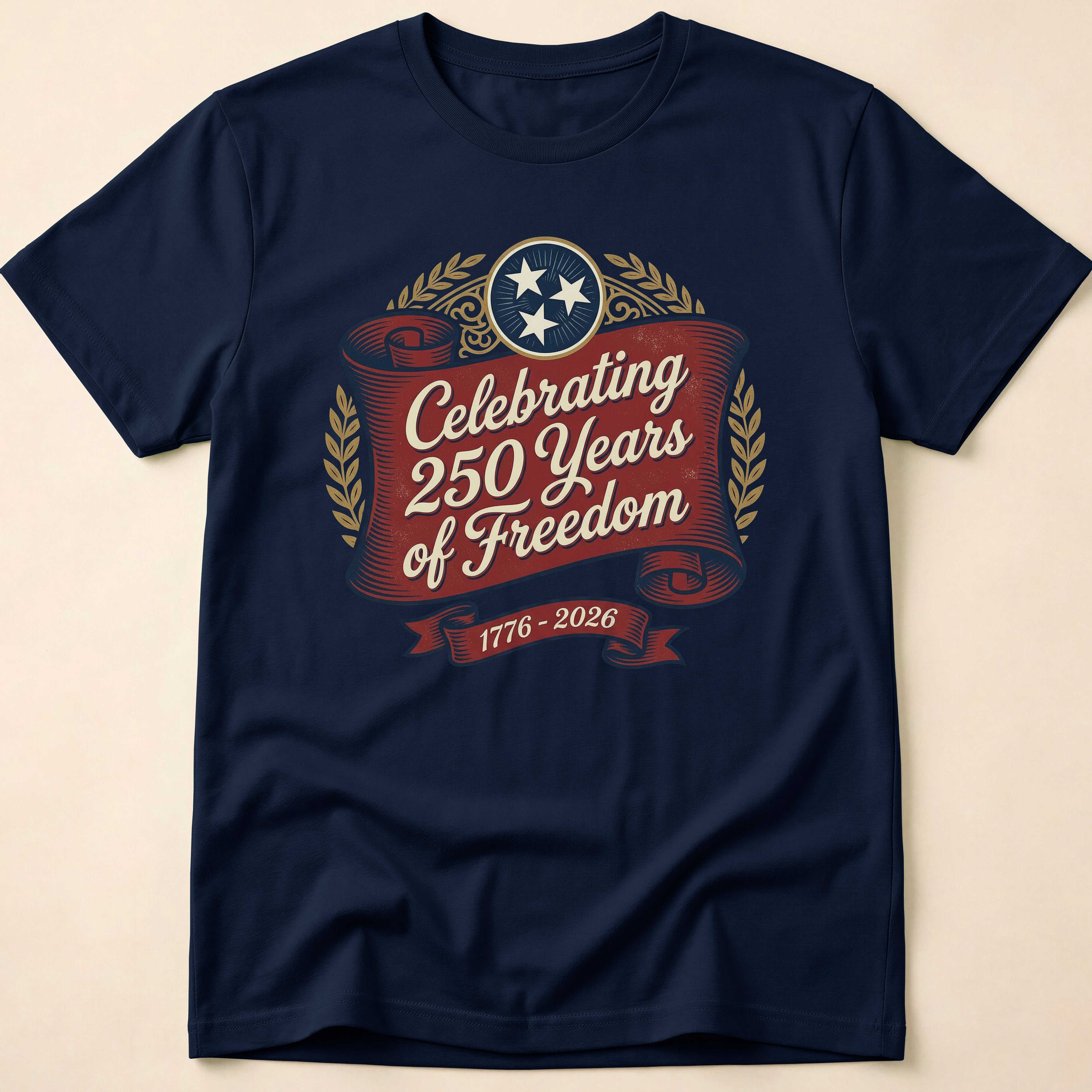 Celebrating 250 Years of Freedom USA 250th Anniversary T-Shirt